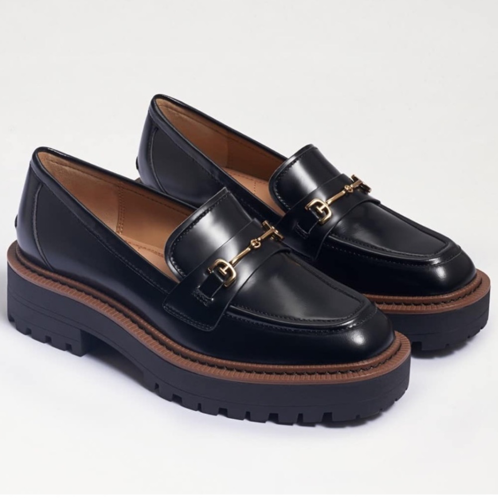 NWT SAM EDLEMAN Laurs Lug Sole Loafer NEW IN BOX